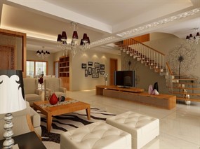 楼中楼客厅效果图